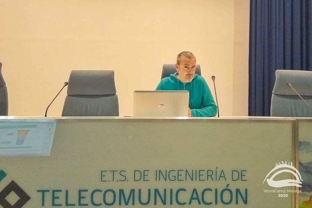 Koke-Pérez-Wordcamp-Málaga-2020-